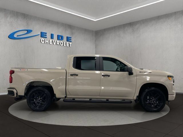 New 2026 Chevrolet Silverado 1500 Custom w/ Turbomax Blackout Package AWD/4WD image 2