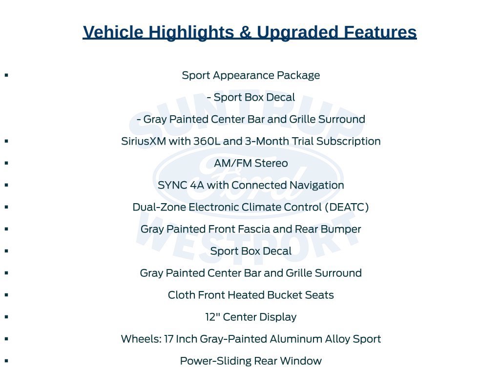 New 2026 Ford Ranger XLT w/ Equipment Group 301A High AWD/4WD image 13