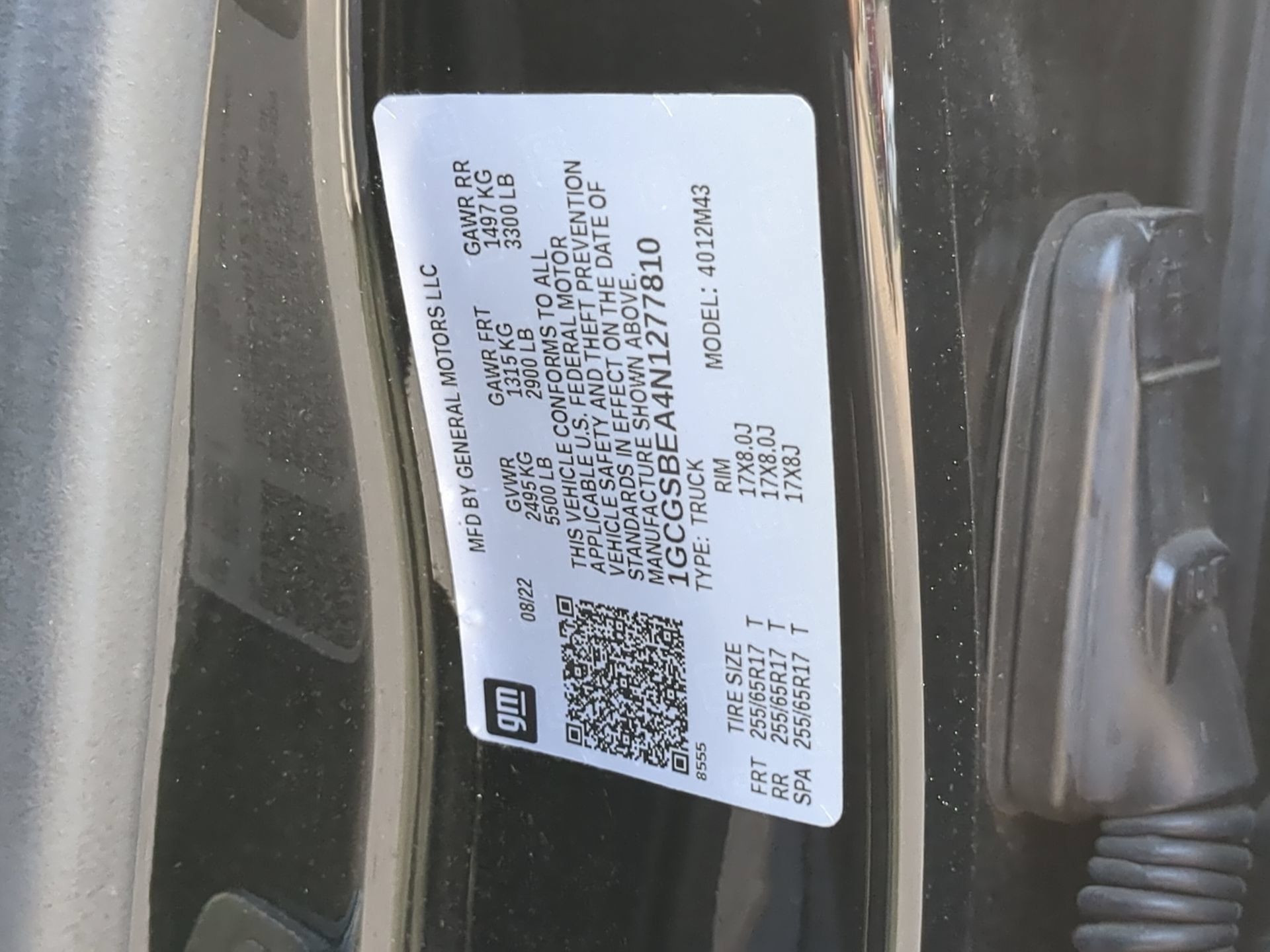 Used 2022 Chevrolet Colorado W/T w/ WT Convenience Package RWD image 67