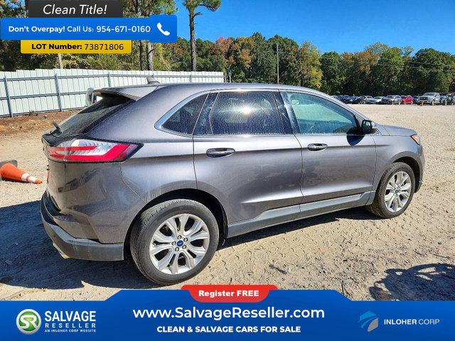 Used 2021 Ford Edge Titanium w/ Cargo Accessory Package FWD image 4