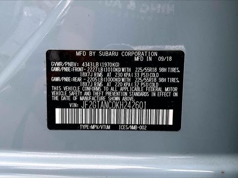 Used 2019 Subaru Crosstrek 2.0i Limited w/ Moonroof Package w/Navigation AWD/4WD image 34