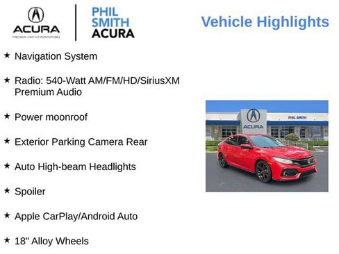 Used 2017 Honda Civic Sport Touring image 4