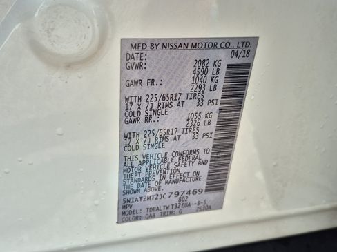 Used 2018 Nissan Rogue SV w/ Premium Package FWD image 36