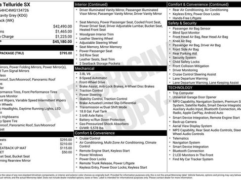 Used 2021 Kia Telluride SX w/ Towing Package image 3