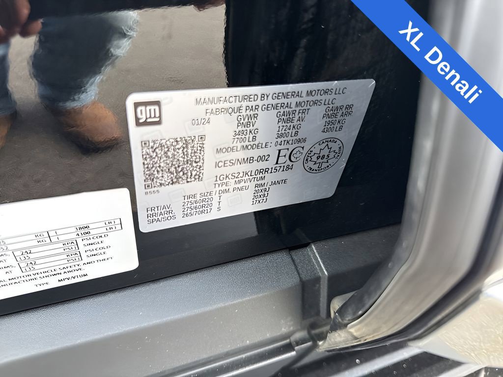 Used 2024 GMC Yukon XL Denali w/ Max Trailering Package AWD/4WD image 35