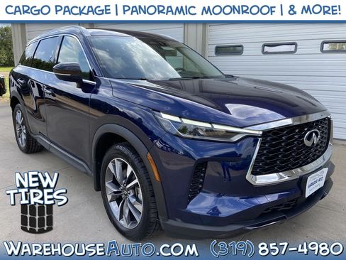 Used 2023 INFINITI QX60 Luxe w/ Cargo Package AWD/4WD image 1