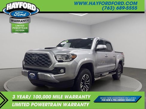 Used 2021 Toyota Tacoma TRD Sport AWD/4WD image 1