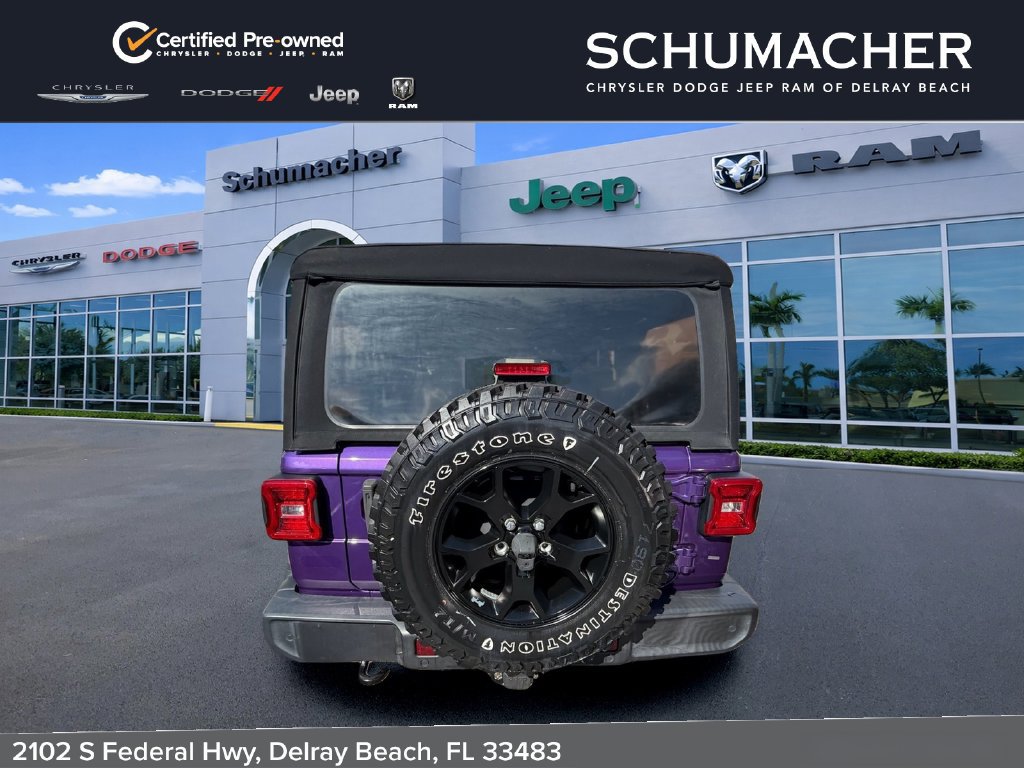 Certified 2023 Jeep Wrangler Unlimited Sport AWD/4WD image 6