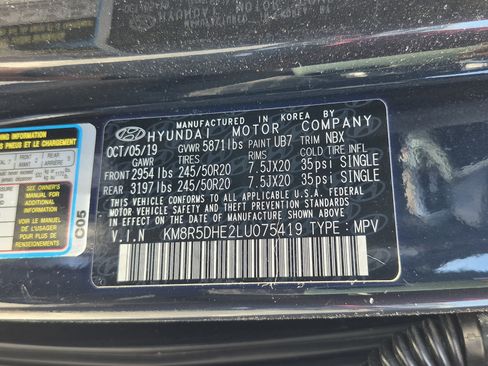 Used 2020 Hyundai Palisade Limited AWD/4WD image 36