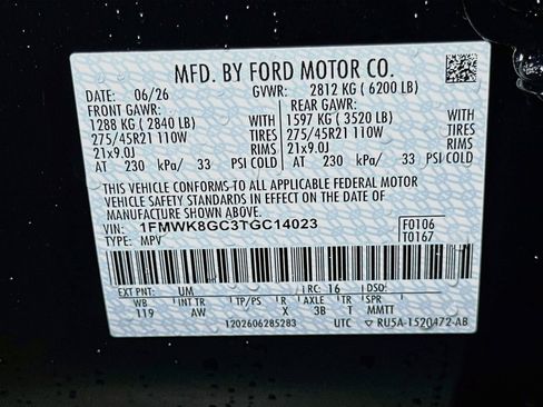 New 2026 Ford Explorer ST w/ Sun And Sound Package AWD/4WD image 18