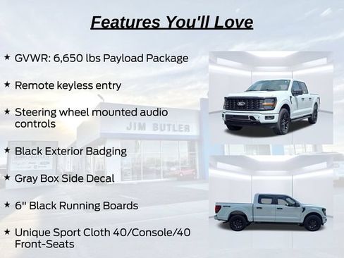 Used 2024 Ford F150 STX w/ STX Black Appearance Package AWD/4WD image 19