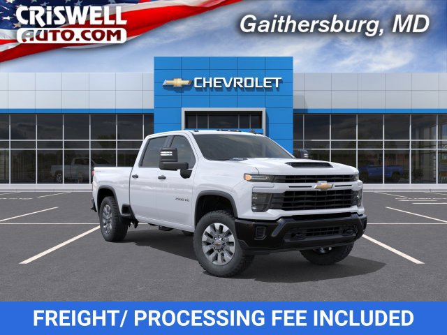 New 2026 Chevrolet Silverado 2500 Custom w/ Snow Plow Prep/Camper Package AWD/4WD image 1
