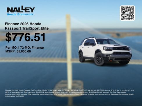 New 2026 Honda Passport TrailSport Elite image 7