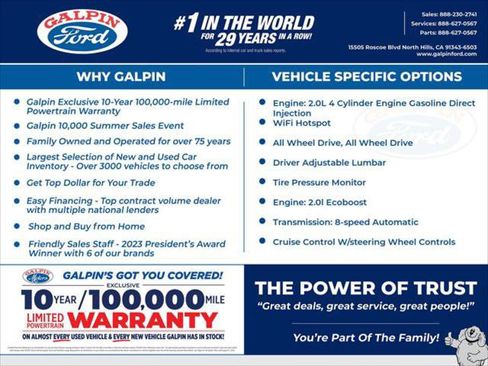Certified 2022 Ford Maverick Lariat w/ Lariat Luxury Package AWD/4WD image 2
