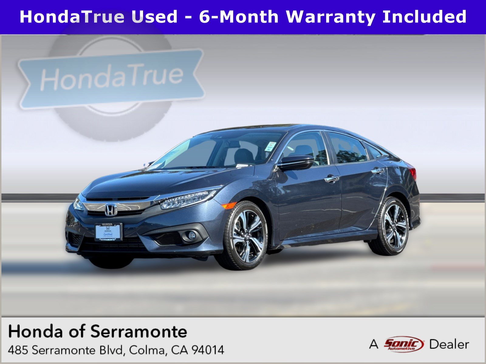 Used 2016 Honda Civic Touring image 1