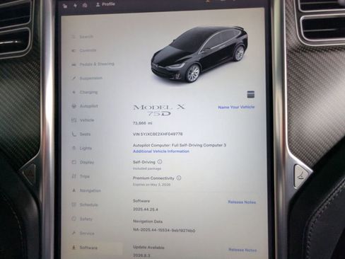 Used 2017 Tesla Model X 75D AWD/4WD image 10