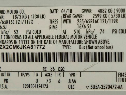 Used 2018 Ford Transit 350 XL image 26