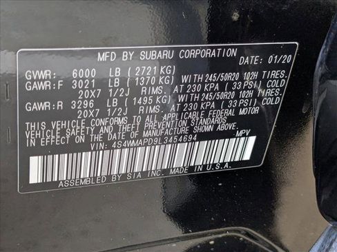 Used 2020 Subaru Ascent Limited w/ Technology Package image 29