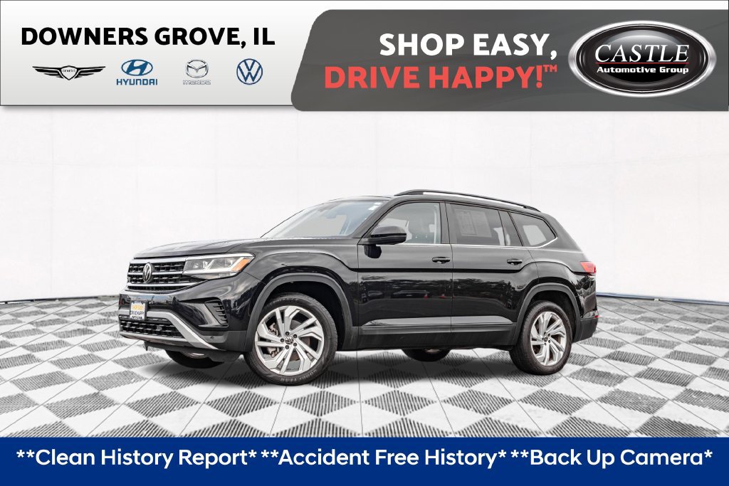 Certified 2023 Volkswagen Atlas SE w/ Panoramic Sunroof Package AWD/4WD image 1