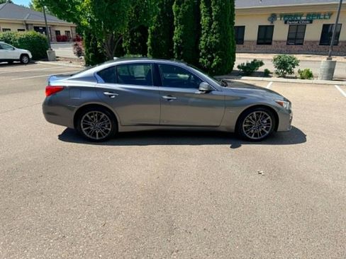 Used 2016 INFINITI Q50 Red Sport 400 AWD/4WD image 6