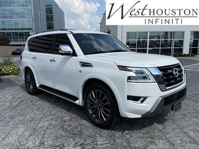 Used 2022 Nissan Armada Platinum w/ Captain's Chairs Package