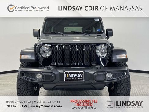 Certified 2022 Jeep Wrangler Unlimited Sport AWD/4WD image 3