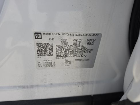 Used 2023 Chevrolet Equinox RS w/ RS Leather Package FWD image 43