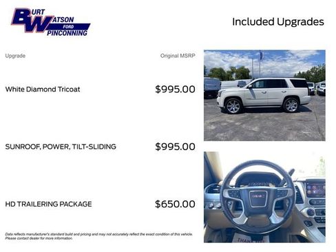 Used 2015 GMC Yukon SLT w/ HD Trailering Package AWD/4WD image 3