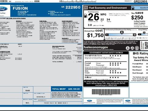 Used 2016 Ford Fusion SE image 4