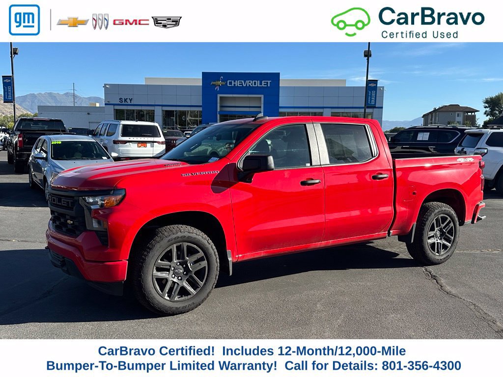 Certified 2026 Chevrolet Silverado 1500 Custom AWD/4WD image 1