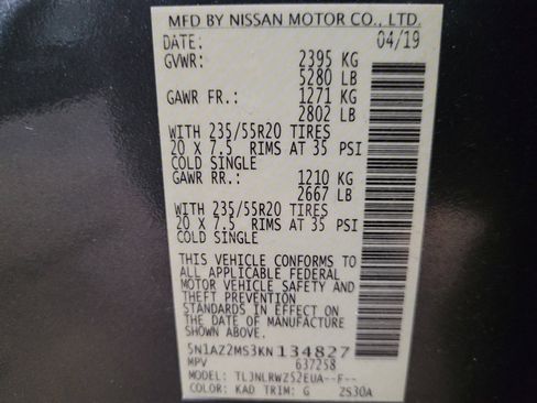 Used 2019 Nissan Murano SL w/ SL Technology Package AWD/4WD image 33