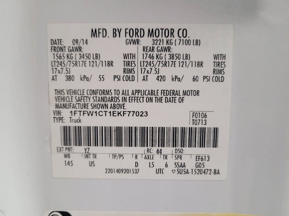 Used 2014 Ford F150 XLT w/ XLT Convenience Package RWD image 33