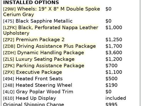 Used 2019 BMW M550i xDrive w/ Dynamic Handling Package image 14