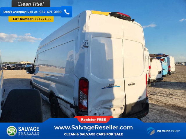 Used 2022 Ford E-Transit 148 High Roof Extended RWD image 3