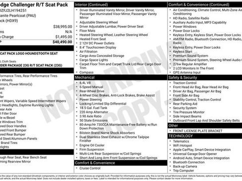 Used 2020 Dodge Challenger R/T Scat Pack image 28