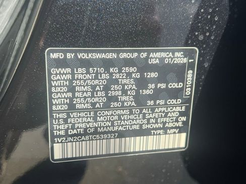 New 2026 Volkswagen Atlas SE FWD image 59
