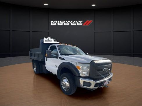 Used 2011 Ford F550 4x4 Regular Cab Super Duty w/ Payload Upgrade Pkg image 2
