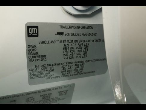 Used 2022 GMC Sierra 1500 SLT w/ SLT Convenience Package image 38