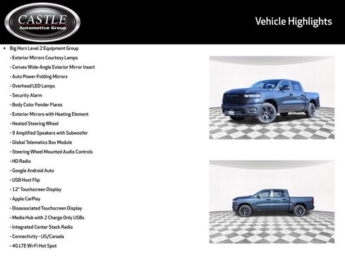 New 2026 RAM 1500 4x4 Crew Cab image 6