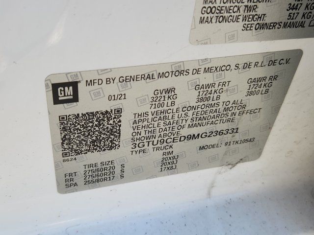 Used 2021 GMC Sierra 1500 Elevation AWD/4WD image 17