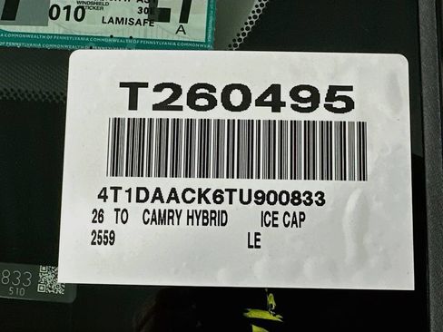 New 2026 Toyota Camry LE FWD image 17