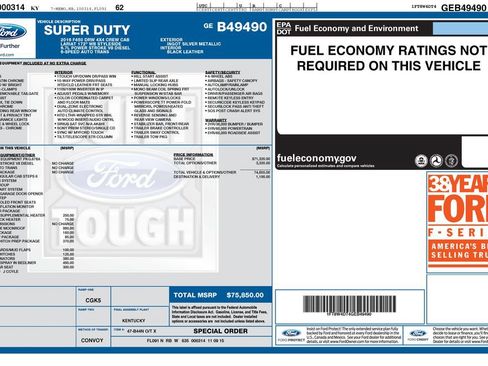 Used 2016 Ford F450 Platinum AWD/4WD image 7