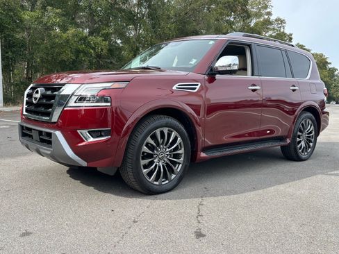 Used 2023 Nissan Armada Platinum w/ Captain's Chairs Package image 1