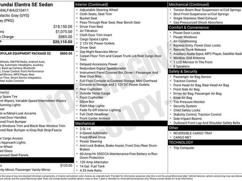 Used 2017 Hyundai Elantra SE image 29