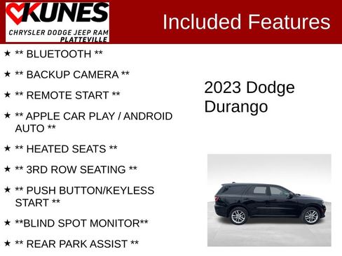 Used 2023 Dodge Durango GT image 2