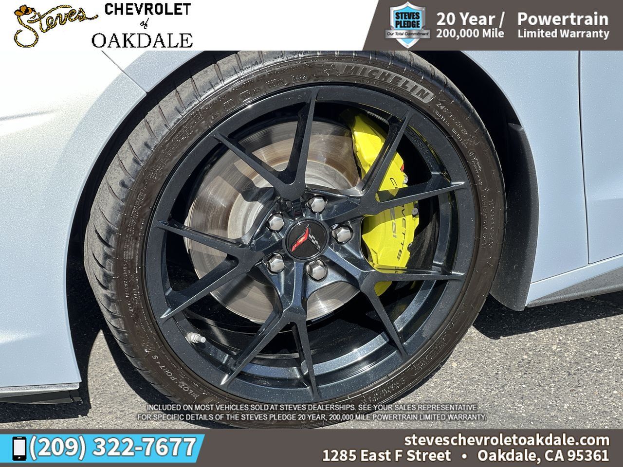 Certified 2022 Chevrolet Corvette Stingray Premium Cpe w/ Z51 Performance Package RWD image 33