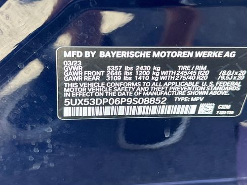 Used 2023 BMW X3 xDrive30i w/ M Sport Package AWD/4WD image 26