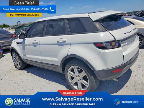 Used 2015 Land Rover Range Rover Evoque Pure Plus AWD/4WD image 3