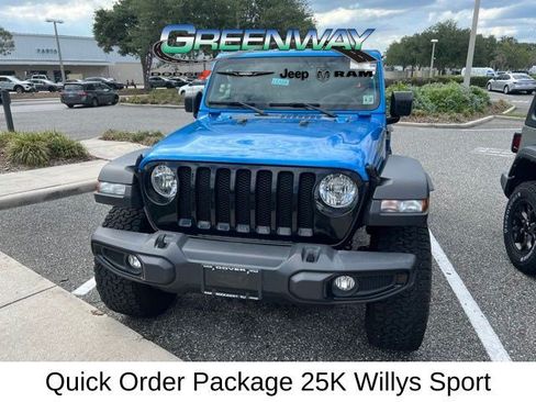 Used 2022 Jeep Wrangler Unlimited Sport w/ Xtreme Recon 35" Tire Package AWD/4WD image 3