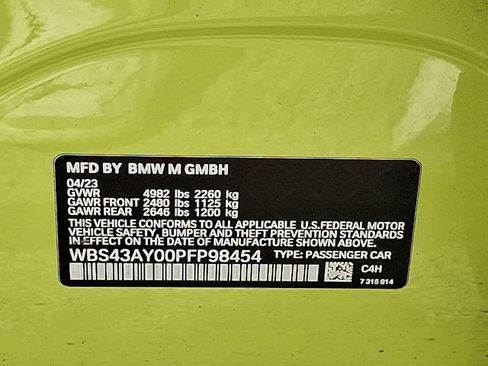 Used 2023 BMW M3 Competition w/ M Carbon Exterior Package AWD/4WD image 25